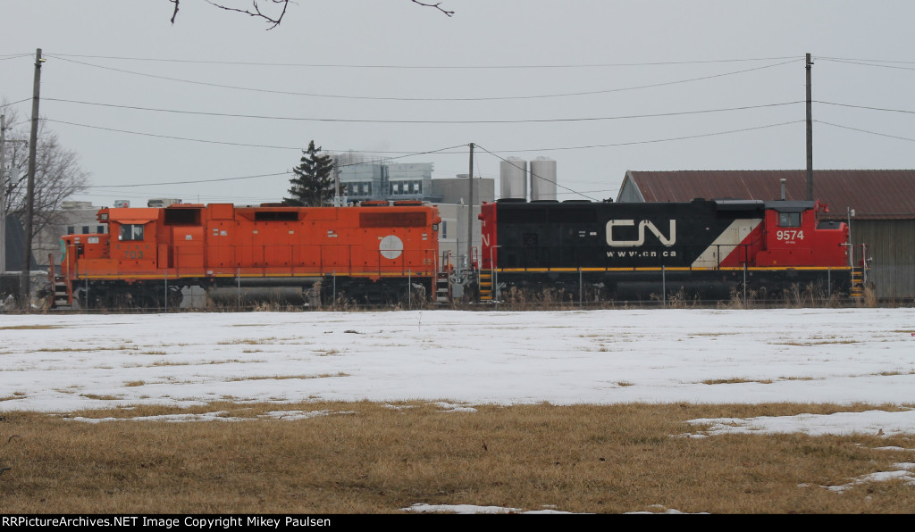 EJE 703 and CN 9574